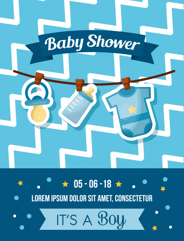 626x822 Baby Shower Celebration Cute Decoration Its Boy Clothes Bottle