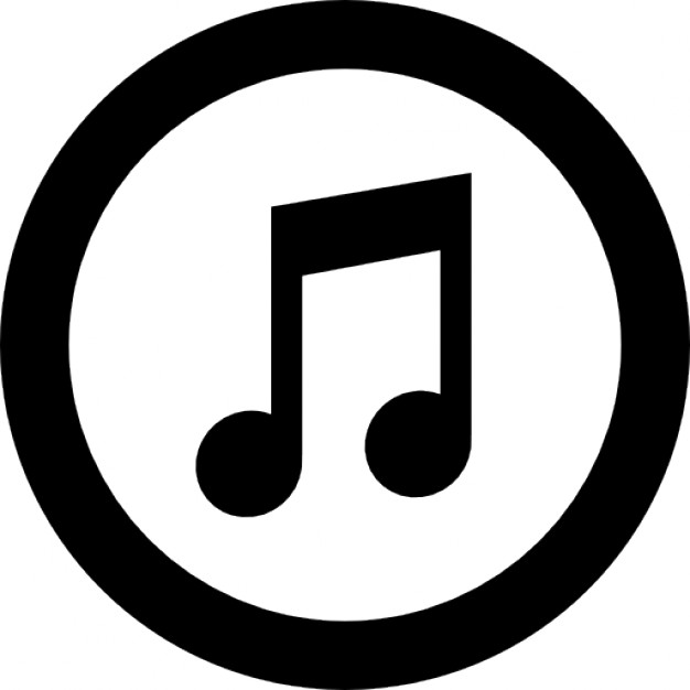 626x626 Itunes Logo Of Amusical Note Inside A Circle Icons Free Download
