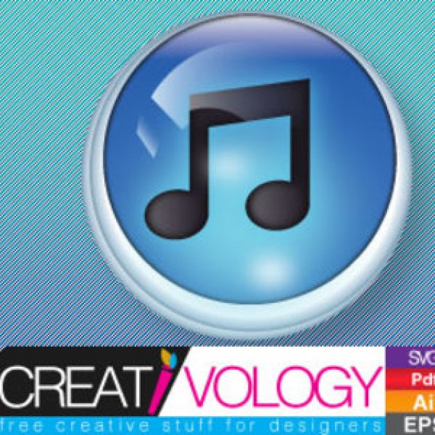 626x626 Itunes Button Vector Vector Free Download