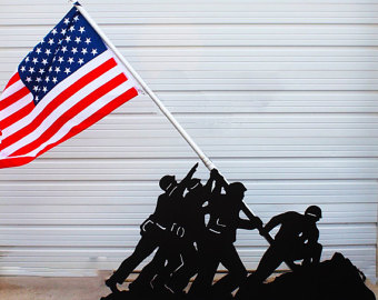 340x270 Clipart For Soldiers Putting Up American Flag Collection