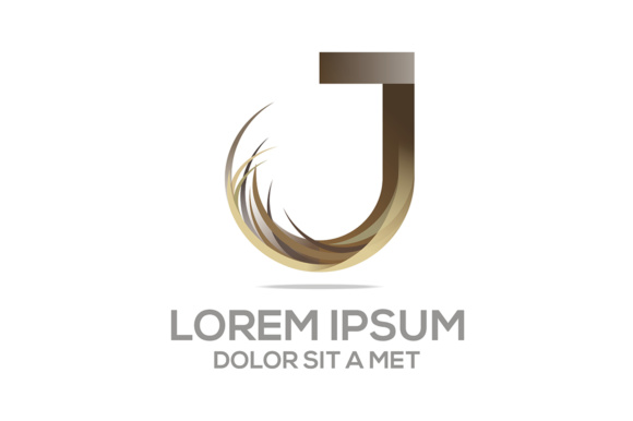 580x386 Letter J Design Vector Graphic By Acongraphic