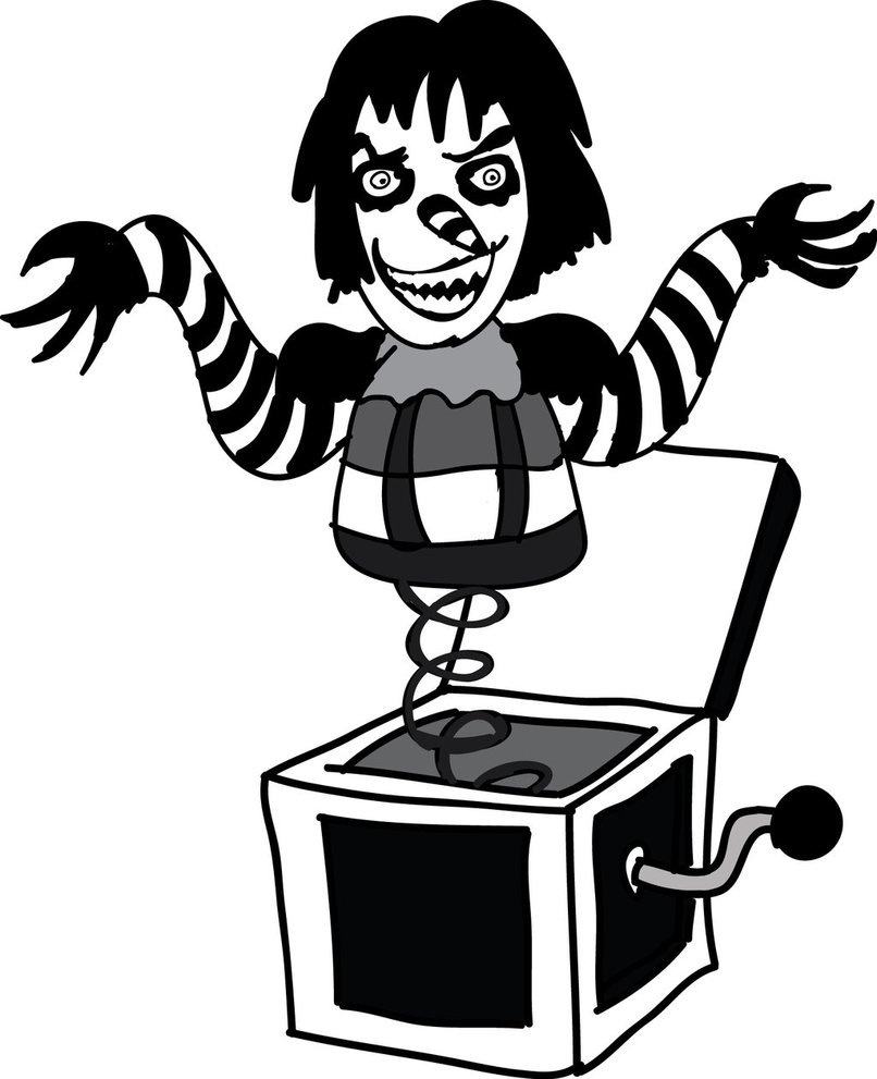 806x991 Laughing Jack In The Box By Killercaitie
