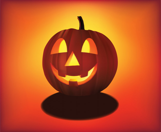 626x512 Jack O Lantern Vector Art Vector Premium Download