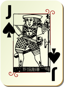 219x298 Jack Of Spades Clip Art