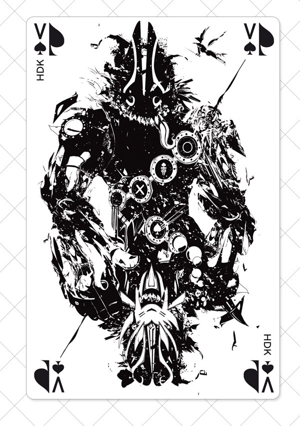 600x850 Jack Of Spades Vector