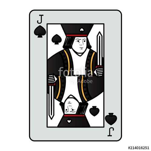 500x500 Color Jack Spades Casino Card Game Stock Image And Royalty Free