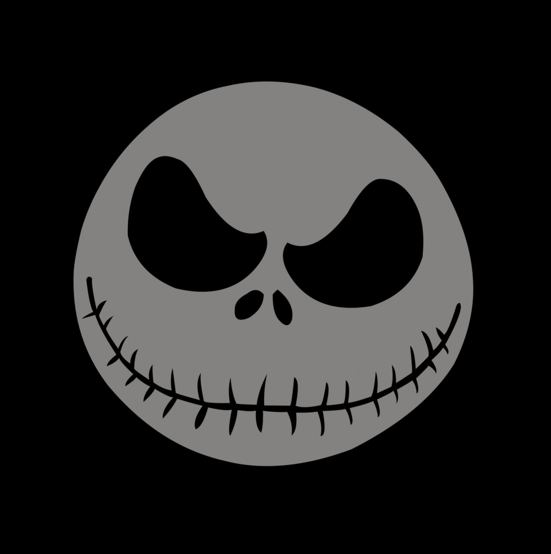 1789x1800 Jack Skellington Face Vector Geekchicpro