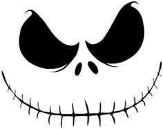 236x187 Jack Skellington Stencil The Nightmare Before Christmas