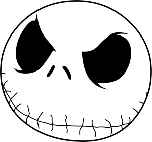 300x280 Jack Skellington Logo Vector (.cdr) Free Download