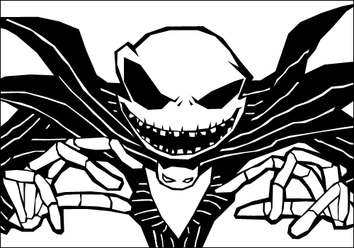 500x350 Jack Skellington By Brokenwindmill