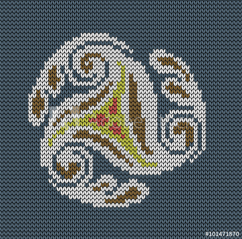 500x492 Seamless Knitted Background