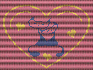 317x240 Seamless Knitted Background