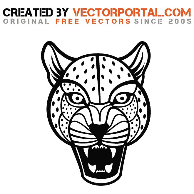 660x660 Jaguar Vector Graphics By Vectorportal
