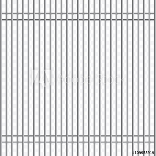 500x500 Jail Bars Vector Illustration