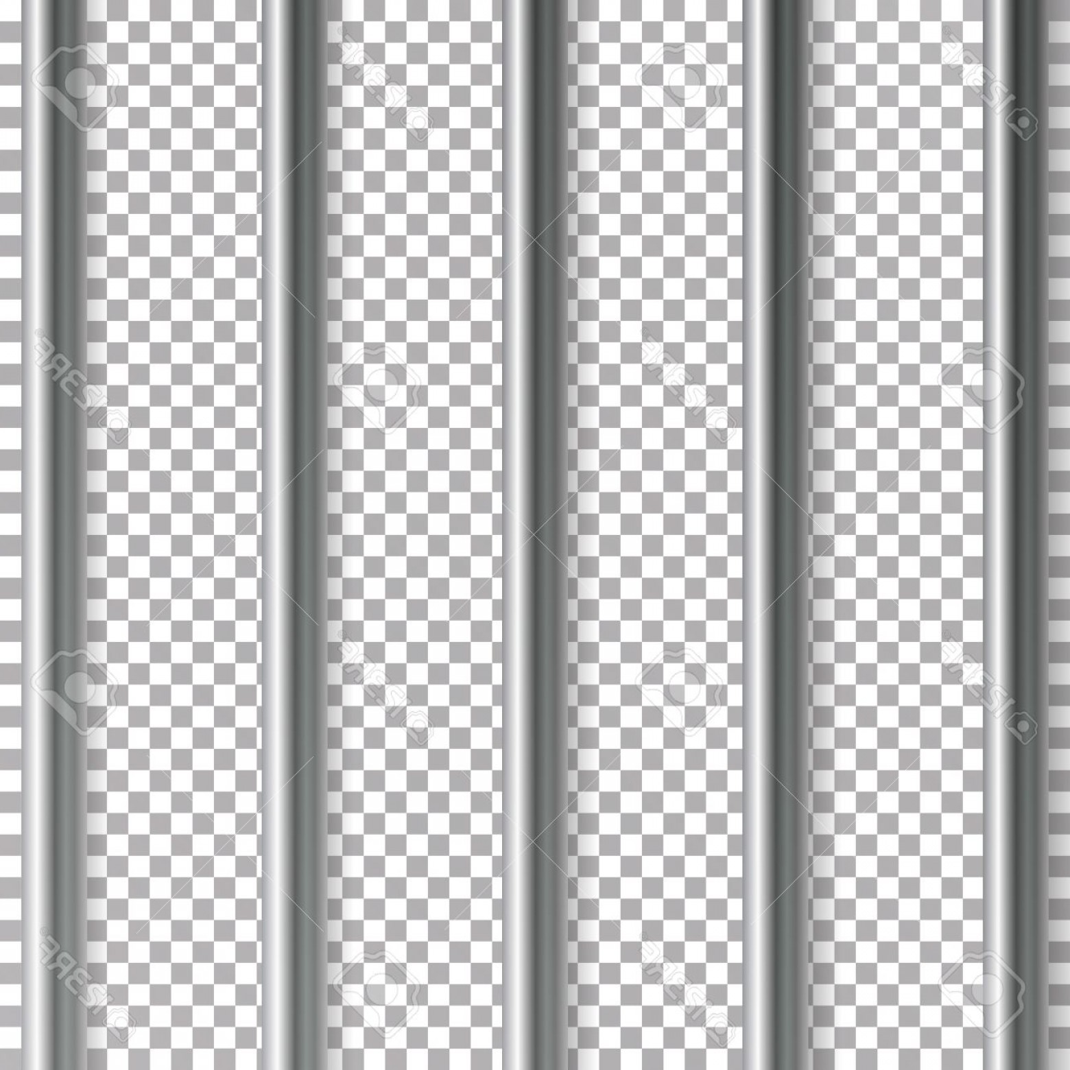 1560x1560 Photostock Vector Jail Bars Vector Illustration Isolated On