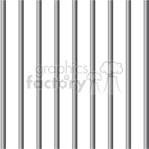 300x300 Royalty Free Prison Jail Bars 394806 Vector Clip Art Image