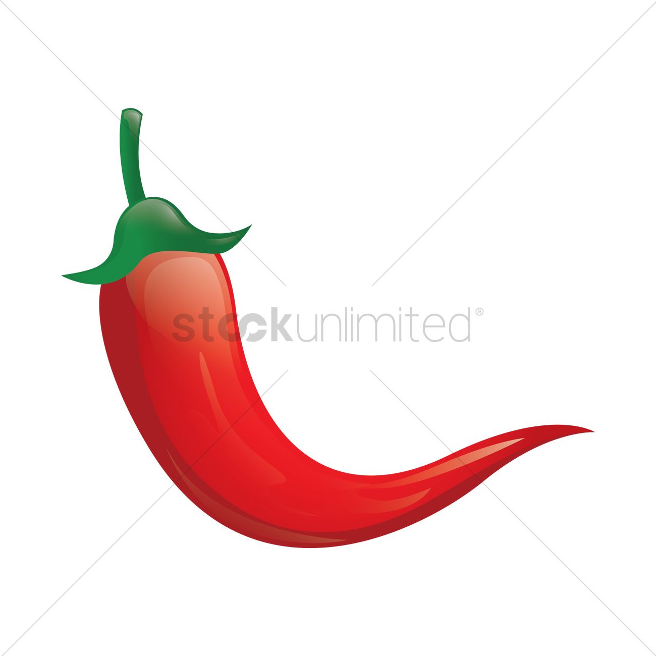 1300x1300 Jalapeno Vector Image
