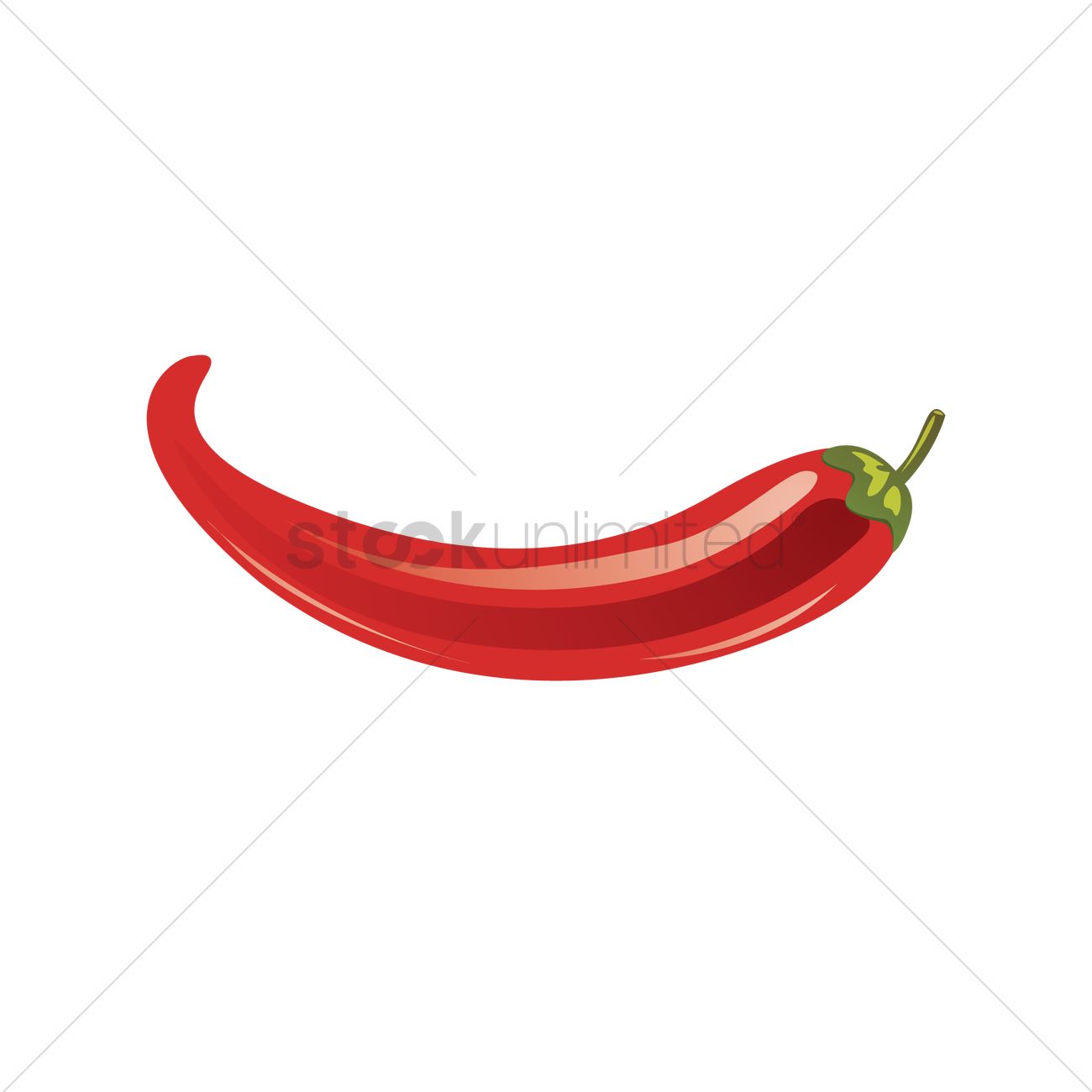 1300x1300 Jalapeno Vector Image