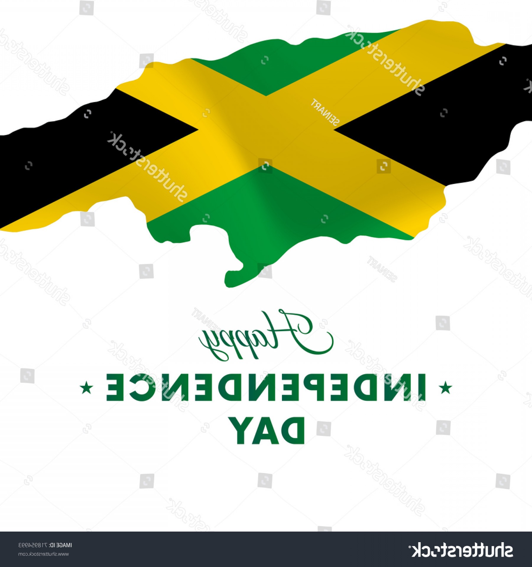 1800x1920 Jamaica Independence Day Map Vector Illustration Sohadacouri