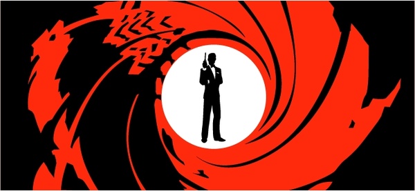 600x277 James Bond 007 0 Free Vector In Encapsulated Postscript Eps ( .eps