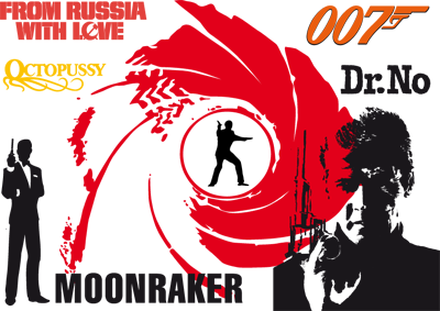 400x283 James Bond Clipart Vector 19