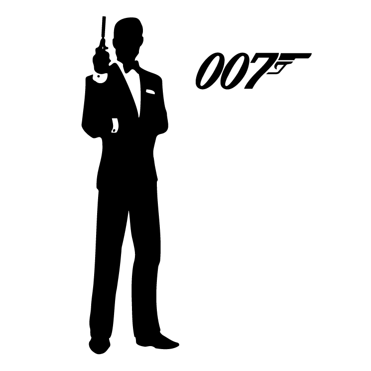745x745 James Bond 007 Free Vector 4vector