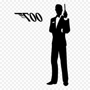 300x300 Unique James Bond Silhouette Vector Image Sohadacouri