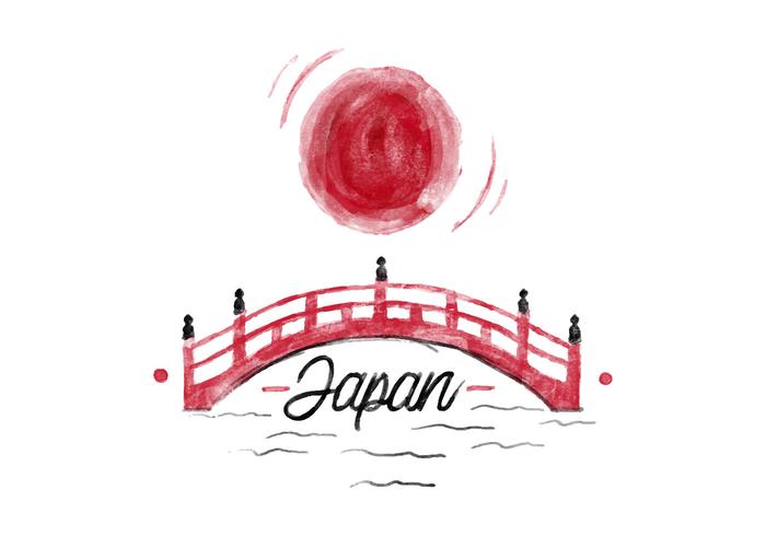 700x490 Free Japan Watercolor Vector