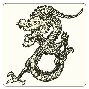 300x300 Japanese Dragon Vector