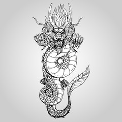 240x240 Traditional Chinese Dragon Vector Photos, Royalty Free Images
