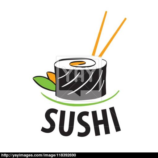 512x512 Vector Logo Japanese Food Sushi Vector