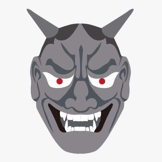 650x651 Vector Japanese Mask, Japan, Ghosts And Monsters, Goblin Png And