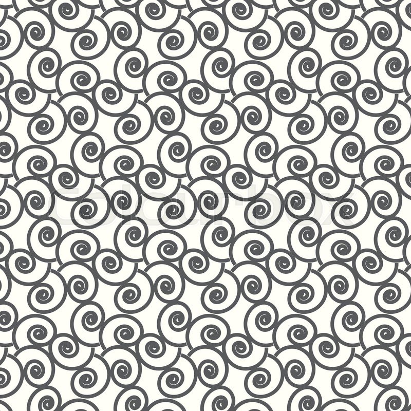 800x800 Seamless Vector Swirl Wave Japanese Pattern Background Stock