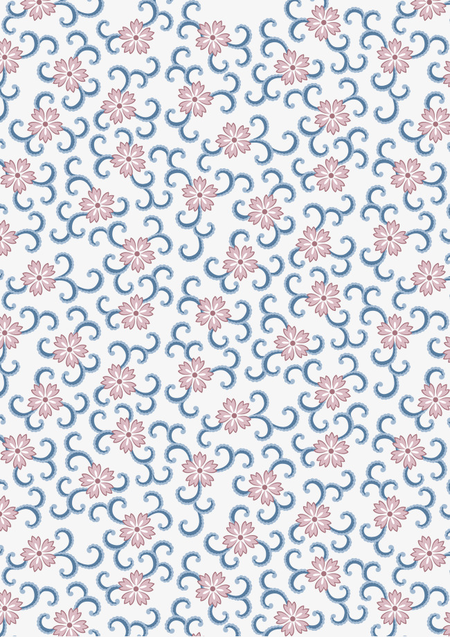 650x920 Vector Japanese Pattern Flowers Background, Pattern Vector, Vector