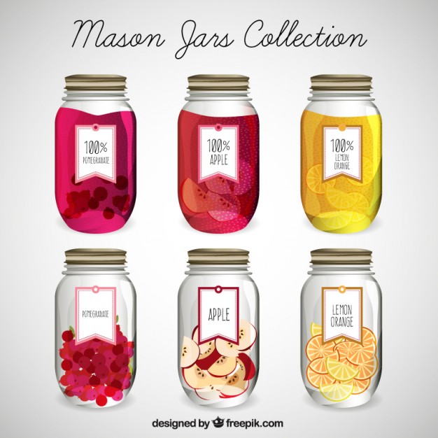 626x626 Drawn Jar Vector