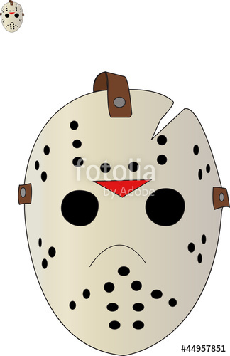 324x500 Friday The 13th Jason Hockey Mask Stock Image And Royalty Free