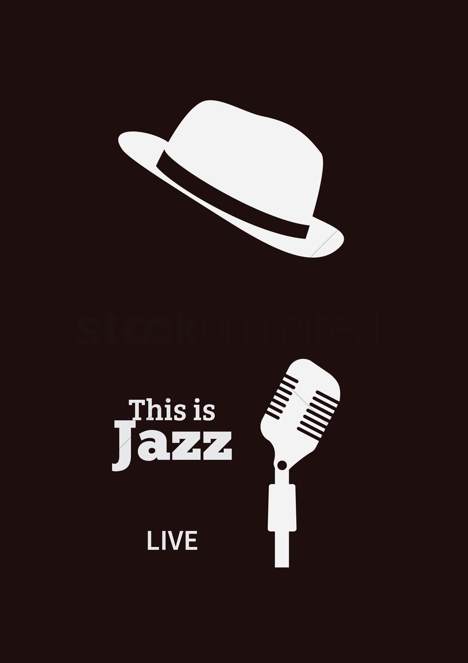 919x1300 This Is Jazz Vector Image