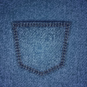 300x300 Jeans Texture Free Vector