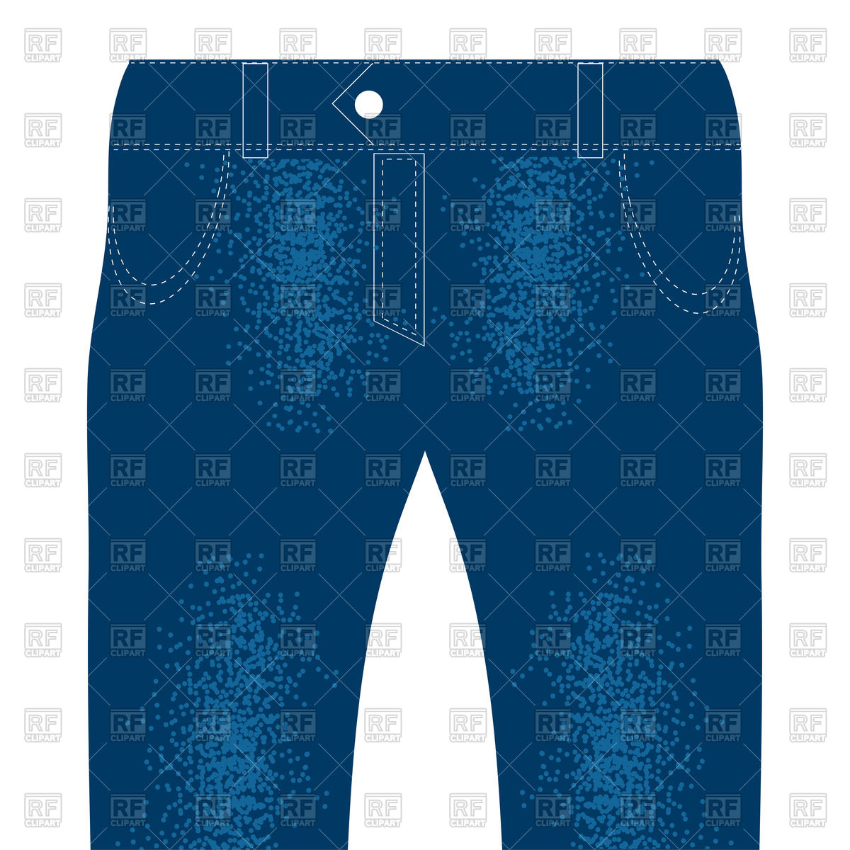 1200x1200 Blue Cotton Jeans Vector Image Vector Artwork Of Beauty, Fashion