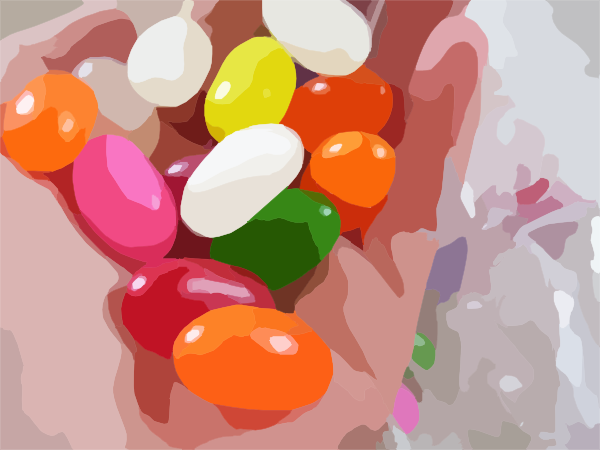 600x450 Jelly Beans Clip Art