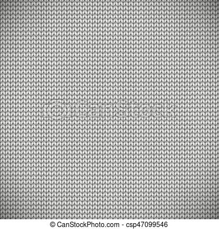 450x470 Texture Pattern Of Knitted Jersey. Stock Vector Illustration.