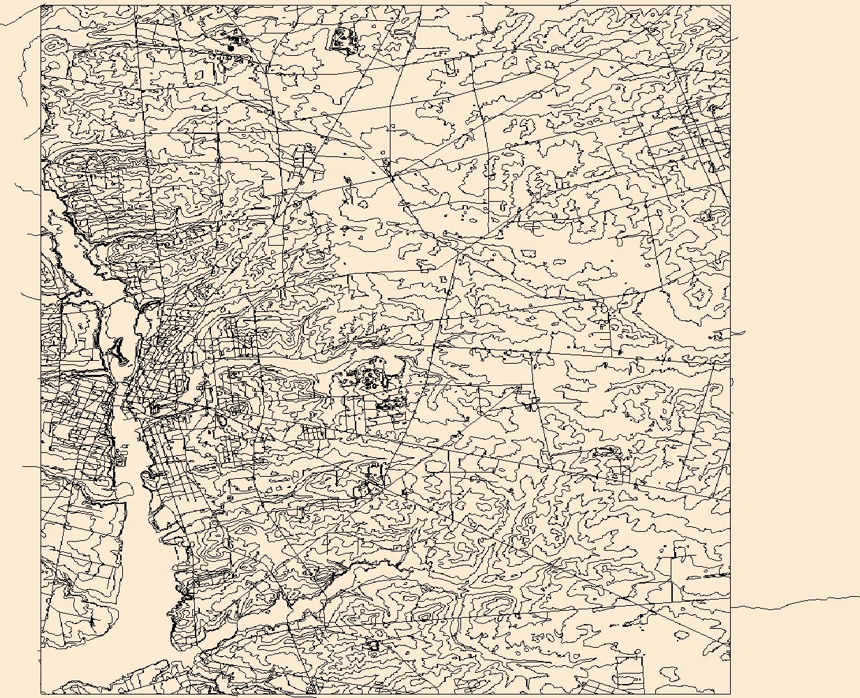 1231x1000 Usgs Topo Map Vector Data (Vector) 5432 Bridgeton, New Jersey