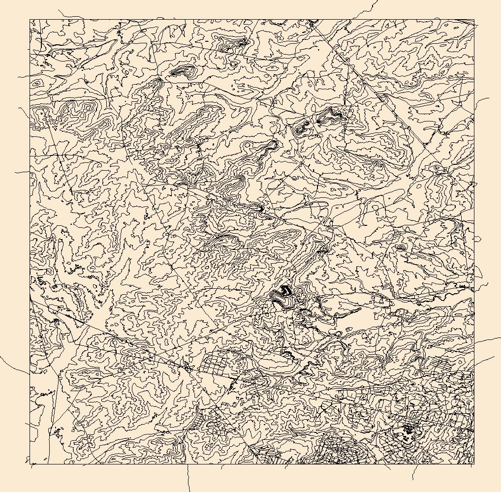 1018x1000 Usgs Topo Map Vector Data (Vector) 69461 Brookville, New Jersey