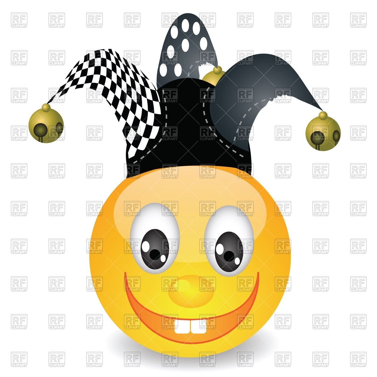1200x1200 Smile In A Jester Hat Vector Image Vector Artwork Of Icons And