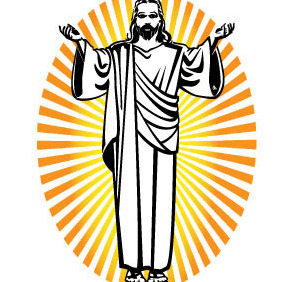 282x282 Jesus Christ Face Vector Free Vector Download 219865 Cannypic