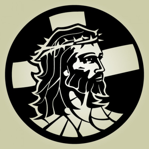 626x626 Jesus Christ Portrait Vector Free Download