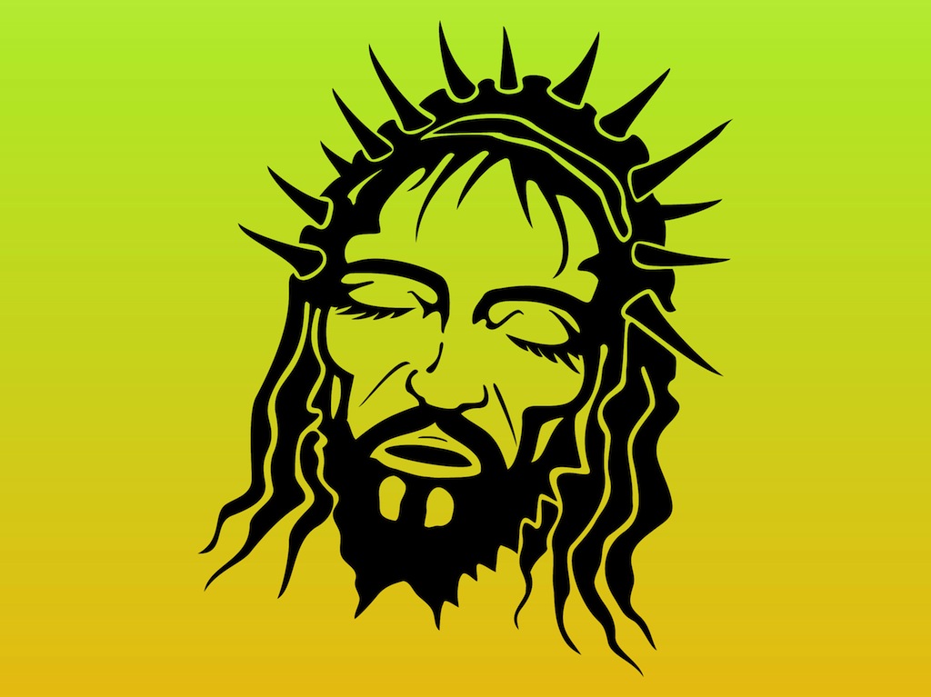 1024x767 Jesus Face Vector Art Amp Graphics