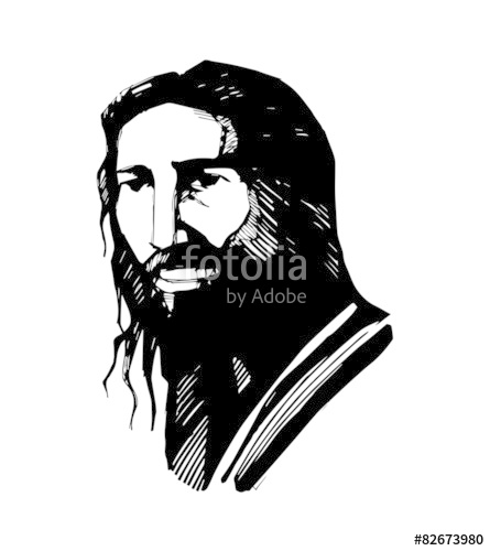 445x500 Jesus Face T Stock Image And Royalty Free Vector Files On Fotolia