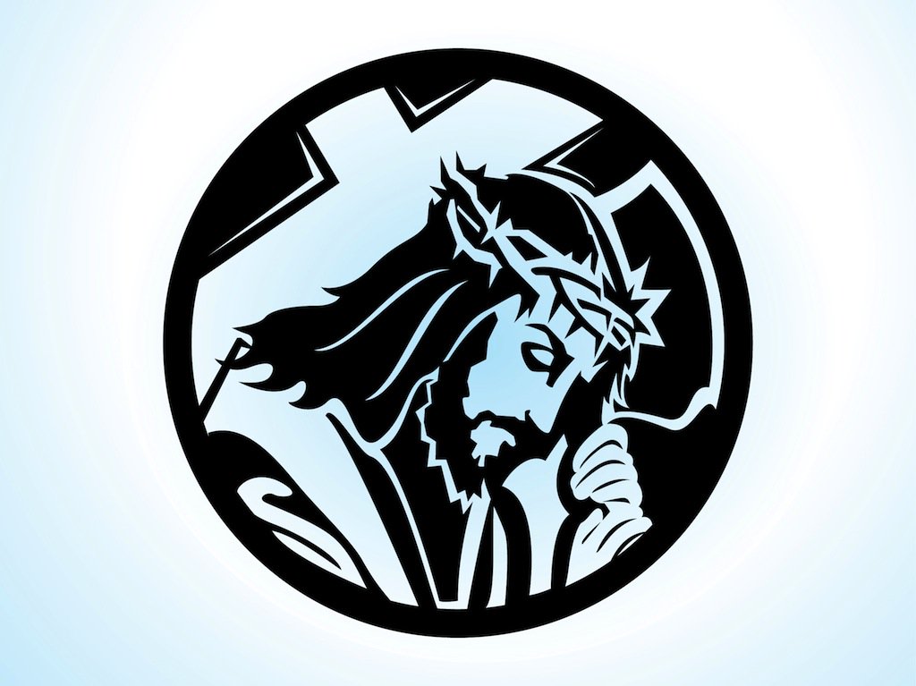 1024x767 Jesus With Cross Vector Art Amp Graphics