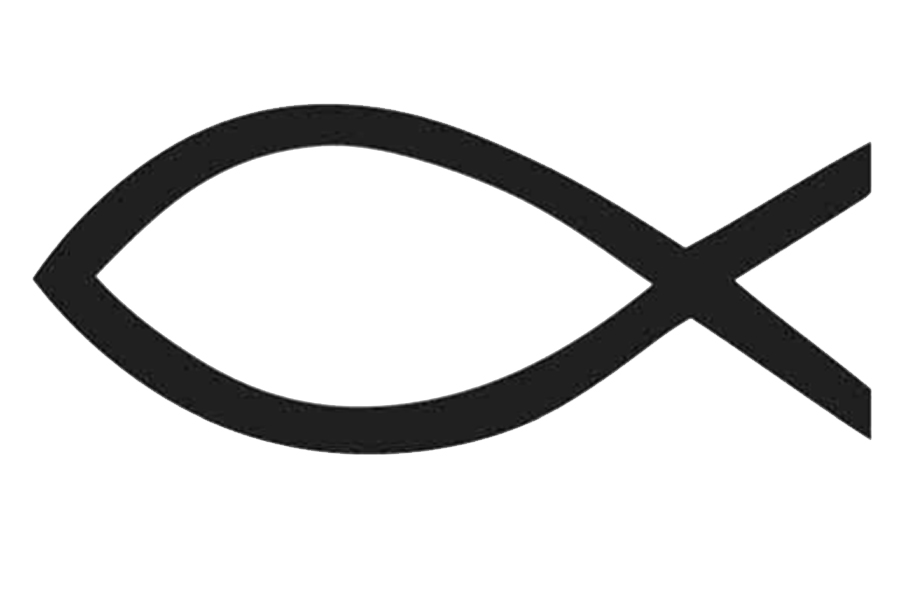 900x600 Christian Clipart Fish Symbol